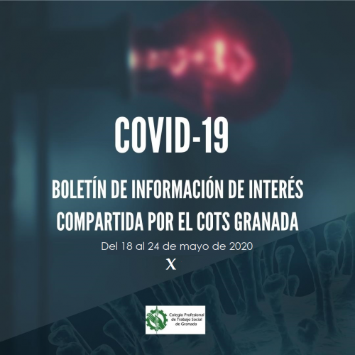 Ya está disponible el X Boletín de información compartida por el COTS Granada