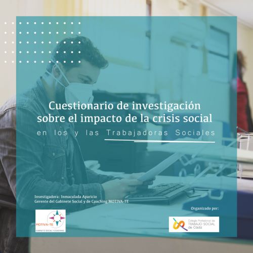 Motiva-te y el Colegio Profesional de Trabajo Social de Cádiz firman un convenio para la realización de 4 actividades entorno al Burnout.