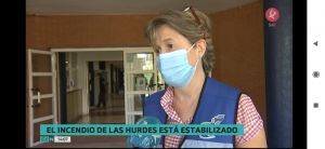 El Grupo de emergencias de nuestro Colegio, GISEEX Cáceres, ha sido activado por Incendios Forestales
