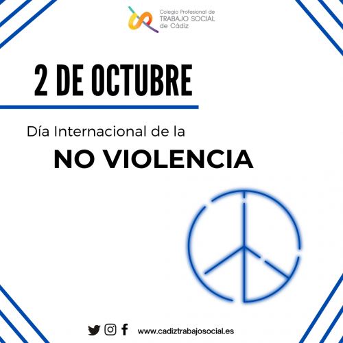 2 octubre - Día Internacional de la No Violencia