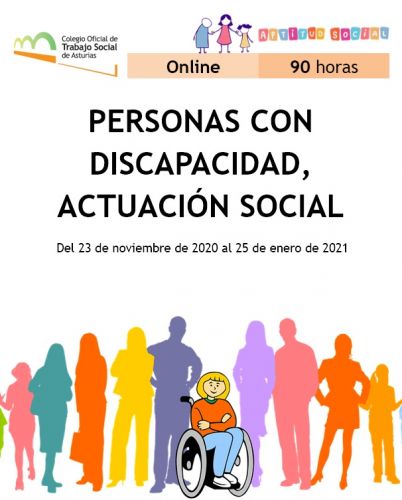 ¡MÁS PLAZO! | Curso Online "Personas con Discapacidad, Actuación Social"