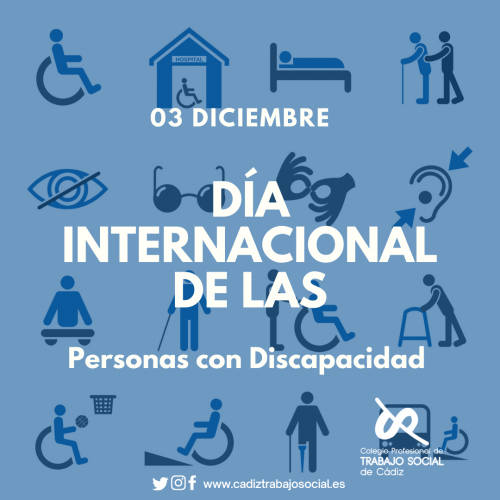3 de diciembre - Día Internacional de las personas con Discapacidad