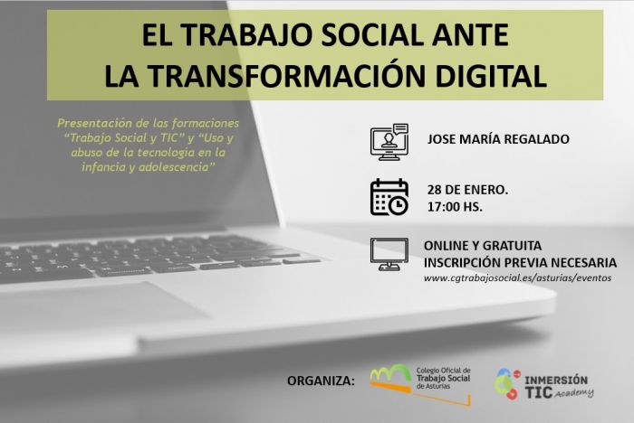 WEBINAR GRATUITA | El Trabajo Social ante la transformación digital
