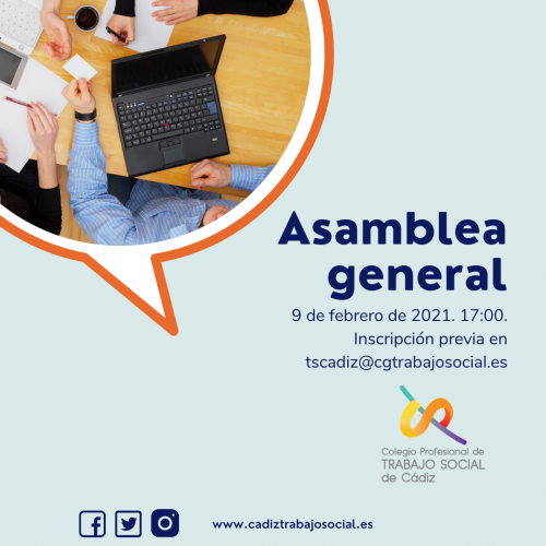 CAMBIO DE FECHA ASAMBLEA GENERAL 9 DE FEBRERO 2021