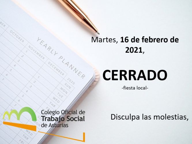 HORARIO | Sin atención el 16 de febrero de 2021