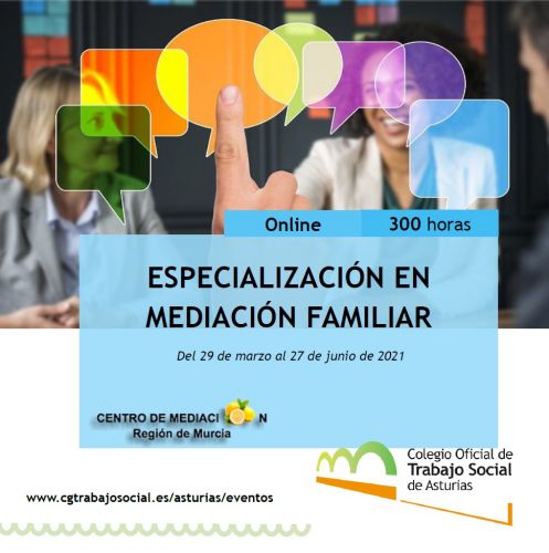 FORMACIÓN COTSA | Especialización en Mediación Familiar