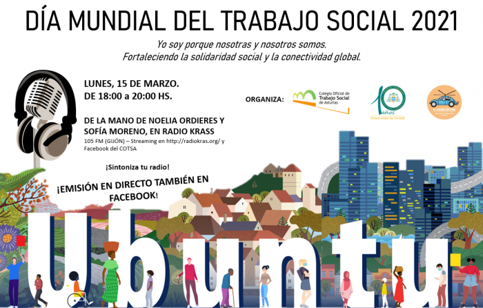 DÍA MUNDIAL DEL TRABAJO SOCIAL 2021 | Te esperamos el 15 de marzo en El Suañacóptero