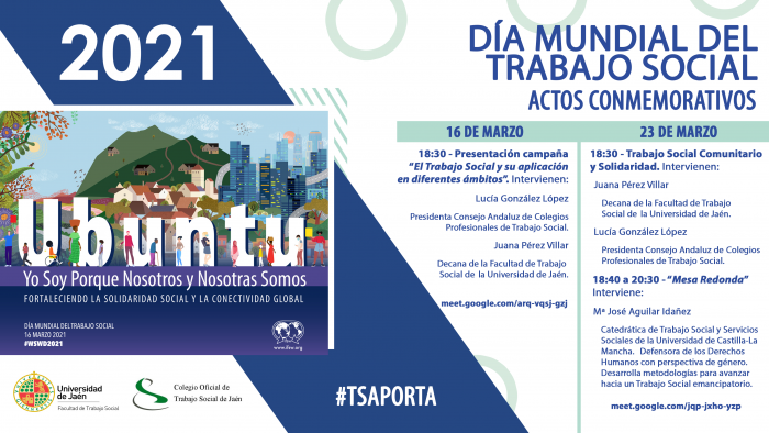 Actos de Celebración del Día Mundial del Trabajo Social 2021