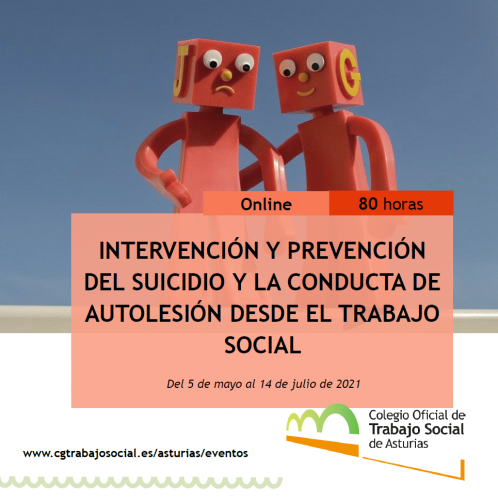 FORMACIÓN COTSA | Intervención y prevención del suicidio y la conducta de autolesión desde el Trabajo Social