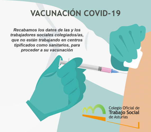 VACUNACIÓN COVID-19 | Recabamos datos del personal sanitario y sociosanitario que aún no haya sido vacunado