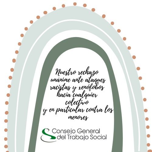 Rechazamos cualquier ataque racista y xenófobo hacia cualquier colectivo, y en particular contra los menores.