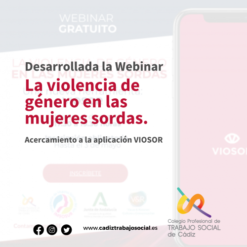 Desarrollada con éxito la Webinar gratuita: La violencia de género en las mujeres sordas.