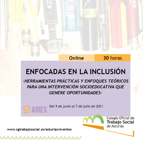 FORMACIÓN COTSA | Enfocadas en la inclusión. Herramientas prácticas y enfoques teóricos para una intervención socioeducativa que genere oportunidades
