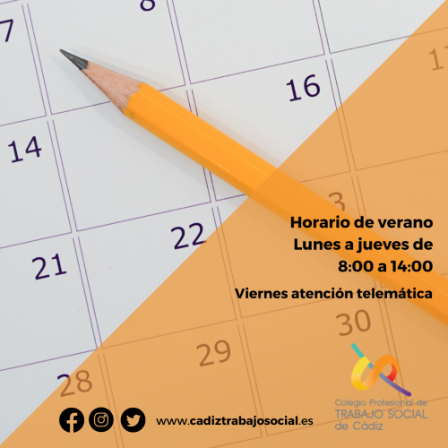 Horario de verano.