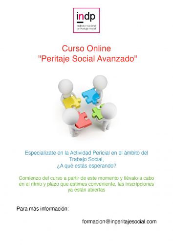 El Instituto Nacional de Peritaje lanza la nueva edición del Curso de Peritaje Social Avanzado con descuentos para la colegiatura