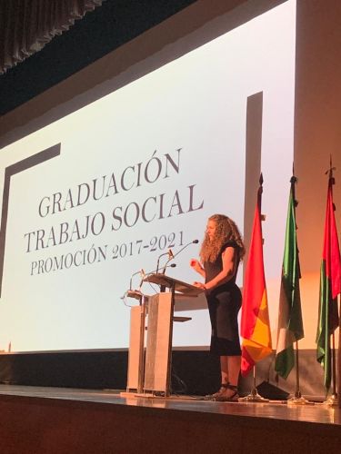 El Colegio participa en el acto de graduación de los y las alumnas de la promoción 2017-2021
