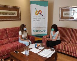 El Colegio Profesional de Trabajo Social de Cádiz se reúne con el grupo municipal Ciudadanos Cádiz.