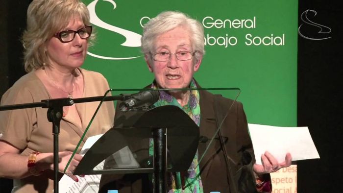Nos ha dejado Montserrat Colomer, Premio Estatal del Trabajo Social 2014