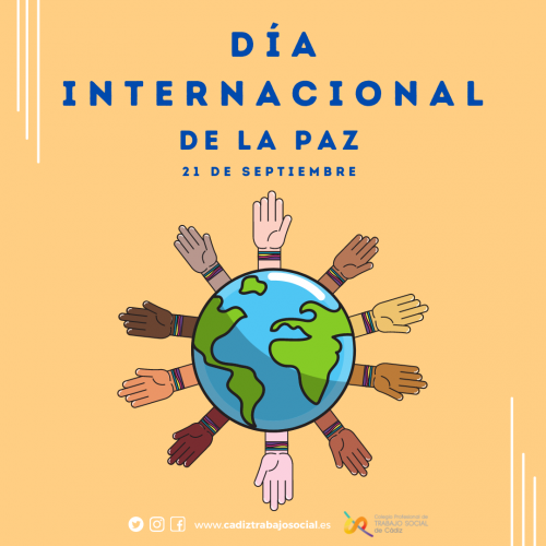 21 de septiembre, Día Internacional de la Paz.