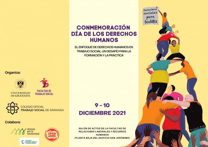 Jornadas Día de los Derechos Humanos. Colegio y Facultad Trabajo Social