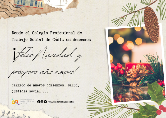 ¡Feliz Navidad y próspero año nuevo!
