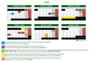 Oferta formativa completa del COTSB - primer semestre 2022 // BGLEOaren formakuntza eskaintza osoa - 2022eko lehen seihilabetea