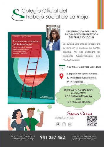 PRESENTACIÓN DEL LIBRO " LA DIMENSIÓN TERAPEÚTICA DEL TRABAJO SOCIAL"