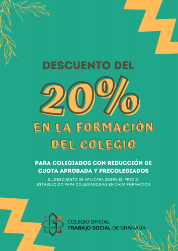 El Colegio aprueba una reducción del 20% en formación para colegiados/as en desempleo y precolegiados/as