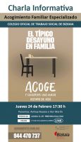 HITZALDIA: Familia Harrera Espezializatua // CHARLA: Acogimiento Familiar Especializado