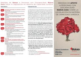 TOPAKETA: Gaitasun juridikoaren arloko legeriari buruzko gida berria, JARDUNALDIA // JORNADA, Nueva guía sobre la legislación en materia de capacidad jurídica