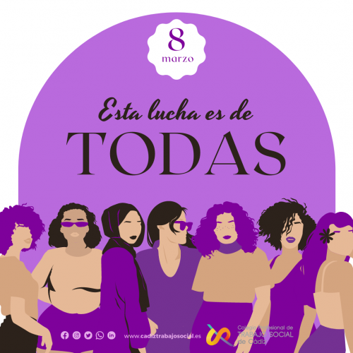 8 de marzo, Día Internacional de la mujer.