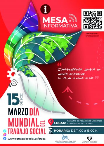 CELEBRACIÓN DEL DÍA MUNDIAL DEL TRABAJO SOCIAL. MARTXOAK 15 de MARZO
