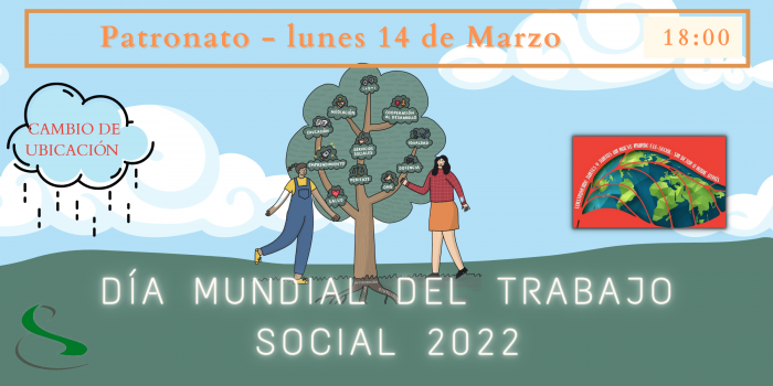 Nueva Ubicación Actos Conmemorativos Día Mundial del Trabajo Social 2022