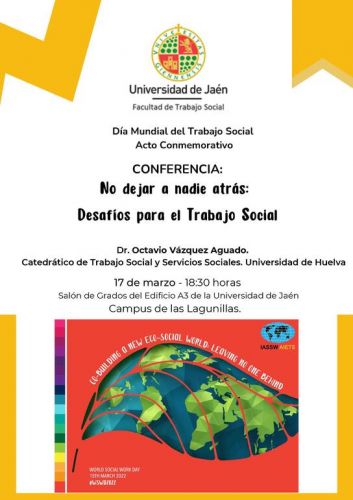 Conferencia: "No dejar a nadie atrás: Desafíos para el Trabajo Social"