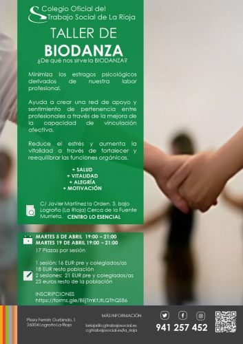 TALLER DE BIODANZA