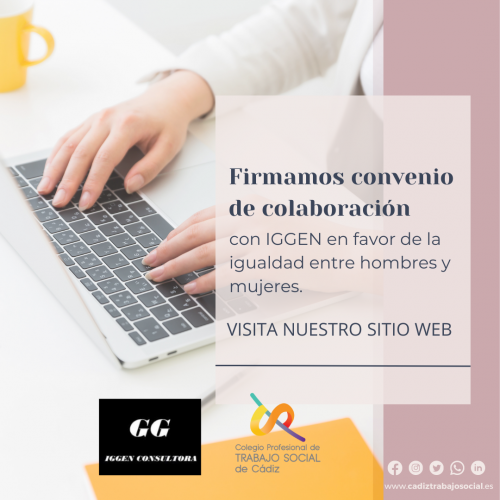 Firmamos convenio de colaboración con IGGEN en favor de la igualdad entre hombres y mujeres.