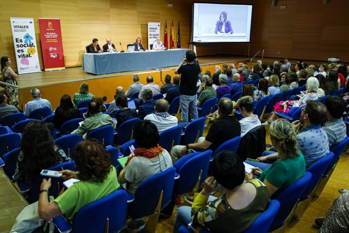 Asistimos a la presentación de la Comunidad del Plan Regional de Servicios Sociales