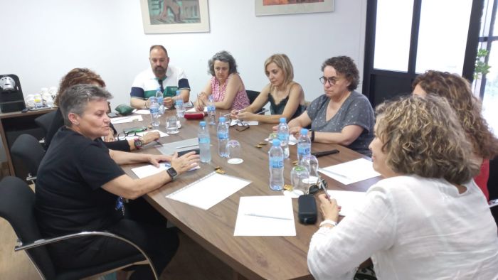 Reunión de nuestro Colegio con la Presidenta y Secretaria del Consejo General del Trabajo Social