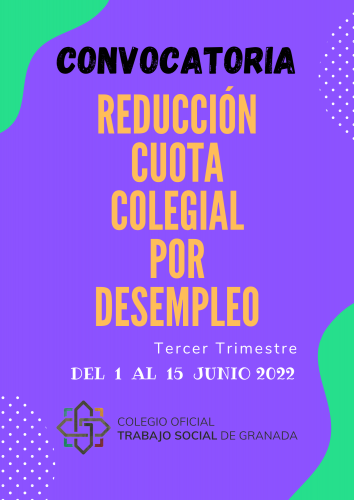 Se abre plazo para solicitar la reducción de cuota por situación de desempleo correspondiente al tercer trimestre de 2022