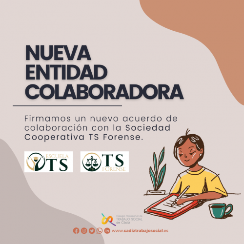 Contamos con una nueva entidad colaboradora TSForense infórmate cómo puedes beneficiarte