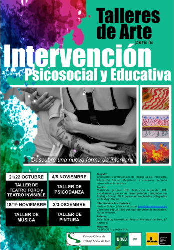 Talleres de Arte para la Intervención Psicosocial y Educativa
