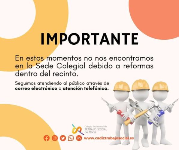 Seguimos atendiendo telemáticamente.