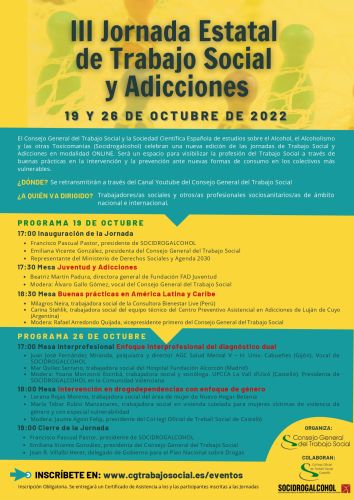 Una jornada visibilitza la professió del Treball Social a través de bones pràctiques en la intervenció i la prevenció d’adiccions