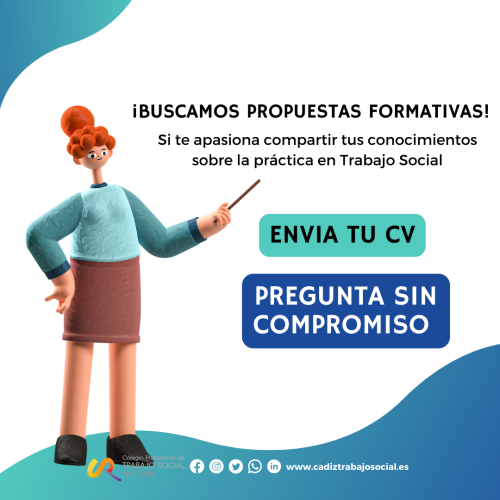 ¡Buscamos propuestas formativas!