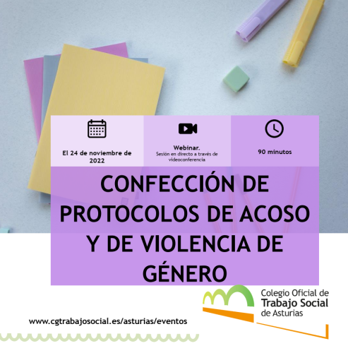 WEBINAR GRATUITA "Confección de Protocolos de Acoso y de Violencia de Género"