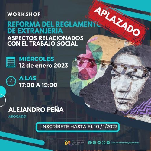 RECORDATORIO-Workshop: Reforma del Reglamento de Extranjería. Aspectos relacionados con el Trabajo Social