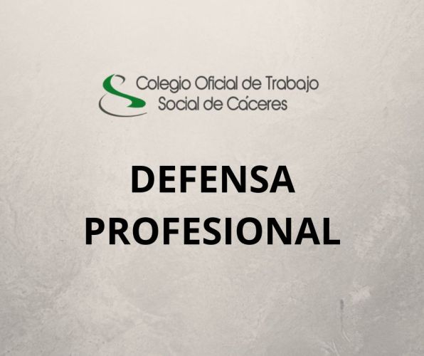 APOYO DEL COLEGIO A LAS Y LOS TRABAJADORES/AS SOCIALES DE SALUD
