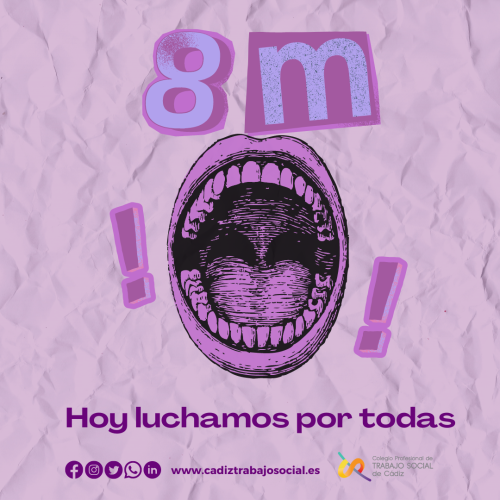 Conmemoramos el 8 de marzo, Día Internacional de la mujer.