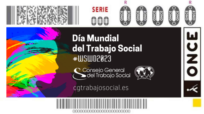 El Día Mundial del Trabajo Social 2023 protagoniza el cupón de la ONCE del 21 de marzo