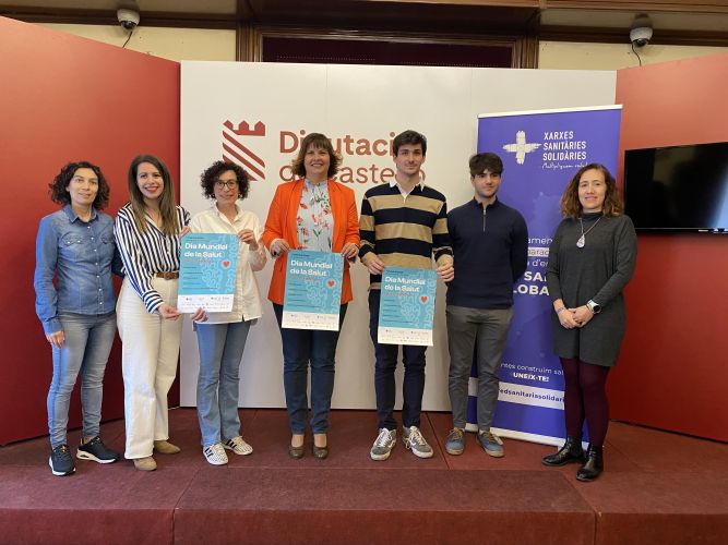 La salud mental vertebra la jornada organizada por la Red Sanitaria Solidaria de Castelló para celebrar el Día Mundial de la Salud